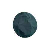 green cotton beret 