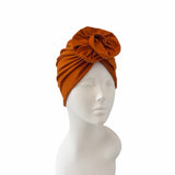 burnt orange head scarf