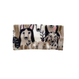 Dog Print Fleece Headband