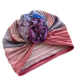 Plisse Turban Hat