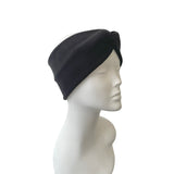 Black Fleece Ear Warmer Headband