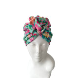 Bright Floral Turban