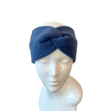Denim Blue Fleece Ear Warmer