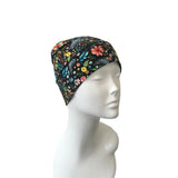 Floral Soft Bamboo Cotton Beanie Cap 
