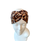 Leopard Print Fleece Ear Warmers