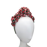 Multicolour Pompom Festival Headband Crown