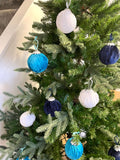 Velvet Christmas Baubles