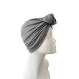Grey Women's Cotton Turban