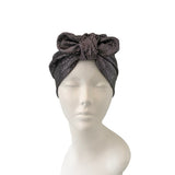 black shiny turban