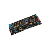 Floral patterned headband on a white background