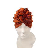 Orange headscarf 
