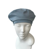 Dusky Blue French Beret Hat