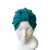 Teal Vintage Turban