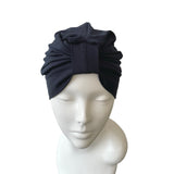 Dark Blue Hair Care Turban
