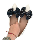 Dark Green Shoe Bow Clips 
