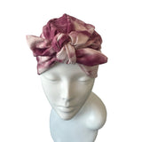 Ribbed Jersey Bow Turban
