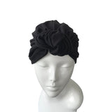 black retro turban