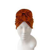 burnt orange head scarf