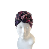 butterfly print turban