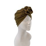 olive green head scarf