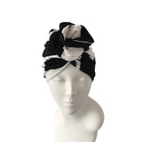 pleated turban hat