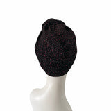 black sparkly turban