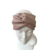 wide metallic headband