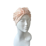Pink Summer Lace Turban 
