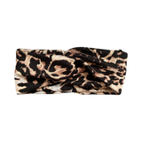 Leopard Twist Turban Headband For Women