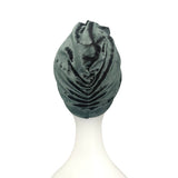 Soft Cozy Teal Blue Green Turban Head Wrap