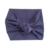 Navy Blue Headband Extra Wide Head Wrap for Women 