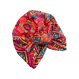 Colourful Ready Made African Print Vintage Turban Hat