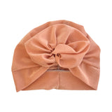 Oversized Rosette Pink Turban Hat