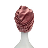 Dusky Pink Velvet Vintage Style Twisted Hair Turban