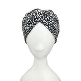 Handmade Leopard Print Fashion Turban Headband for Women