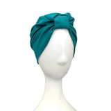 Teal Vintage Head Turban for Women