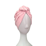 Pre Tied and Lined Pink Adults Turban Hat