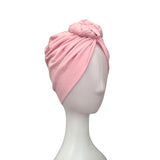 Pre Tied and Lined Pink Adults Turban Hat