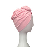 Pre Tied and Lined Pink Adults Turban Hat