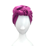 Violet Purple Hair Loss Head Covering