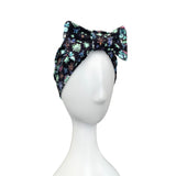 Navy Blue Headband Extra Wide Head Wrap for Women 