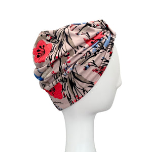 Lightweight Floral Head Scarf