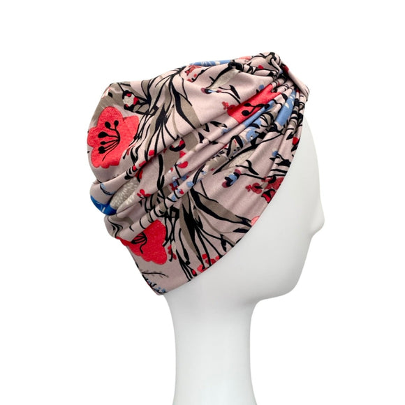 Lightweight Floral Head Scarf