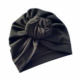 Elegant Vintage Style Turban Hat with a Large Knot
