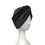 Black Luxury Velvet Retro Twisted Hair Turban
