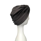 Black Luxury Velvet Retro Twisted Hair Turban