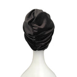 Black Luxury Velvet Retro Twisted Hair Turban
