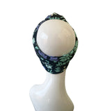 Floral Print Headband Extra Wide Knot Summer Headband for Women