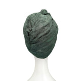 Dark Green Summer Fashion Lace Hair Turban