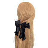 Black claw hair clip for thick hair